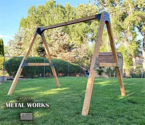 metal swing bracket|6x6 swing set brackets.